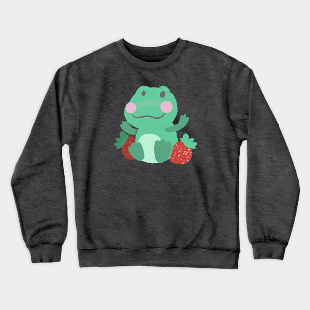 Froggie cutie Crewneck Sweatshirt by AmyNewBlue